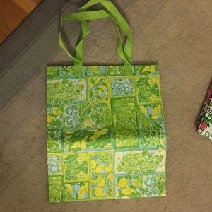 Two Reusable Lilly Pulitzer Bags